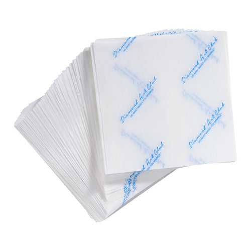 200 Sheets Double-Sided Diamond Painting Release Paper Squares Z6