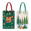 Winter Wonderland & Jolly Gifts - Gift Bags (Set of 2) X5