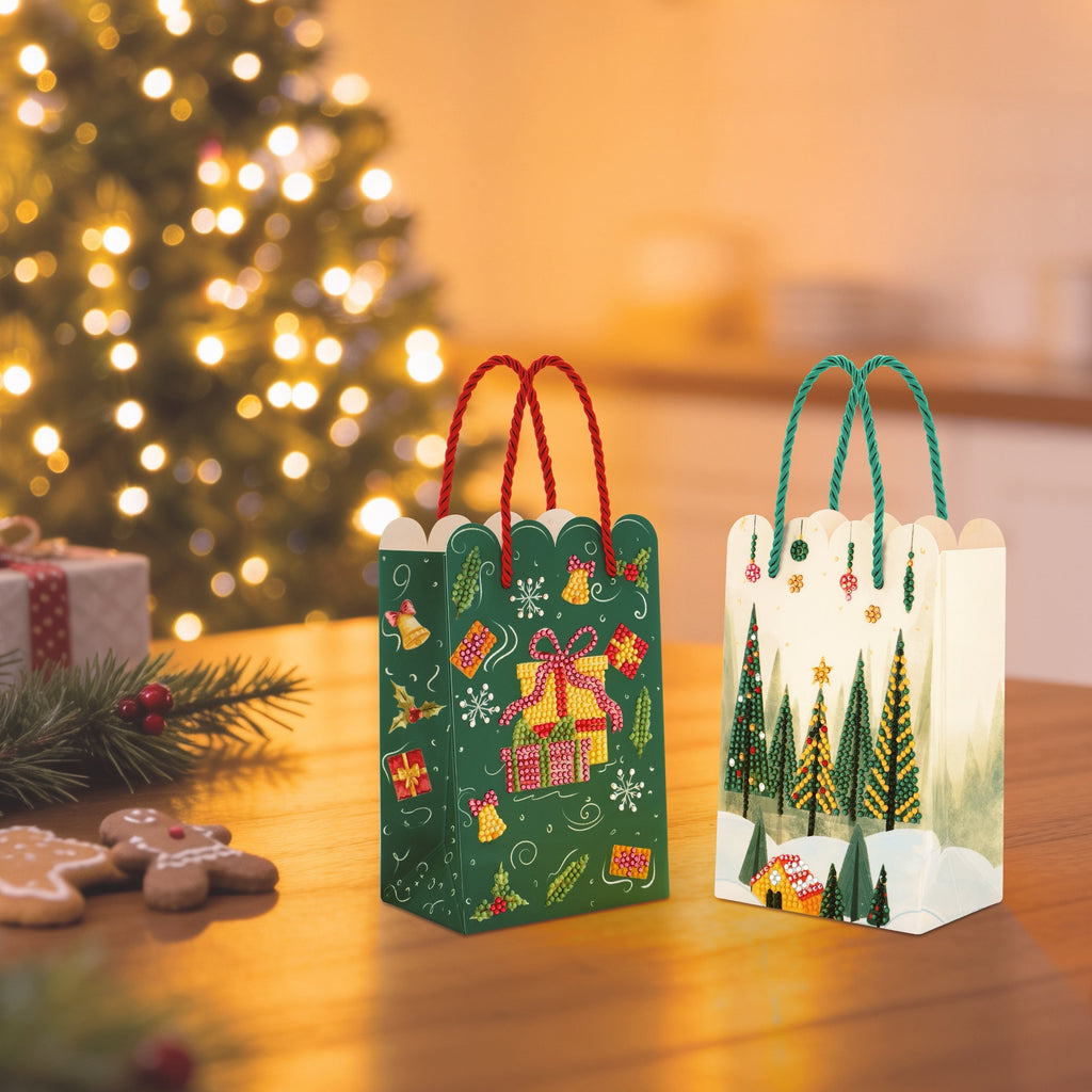 Winter Wonderland & Jolly Gifts - Gift Bags (Set of 2) X5
