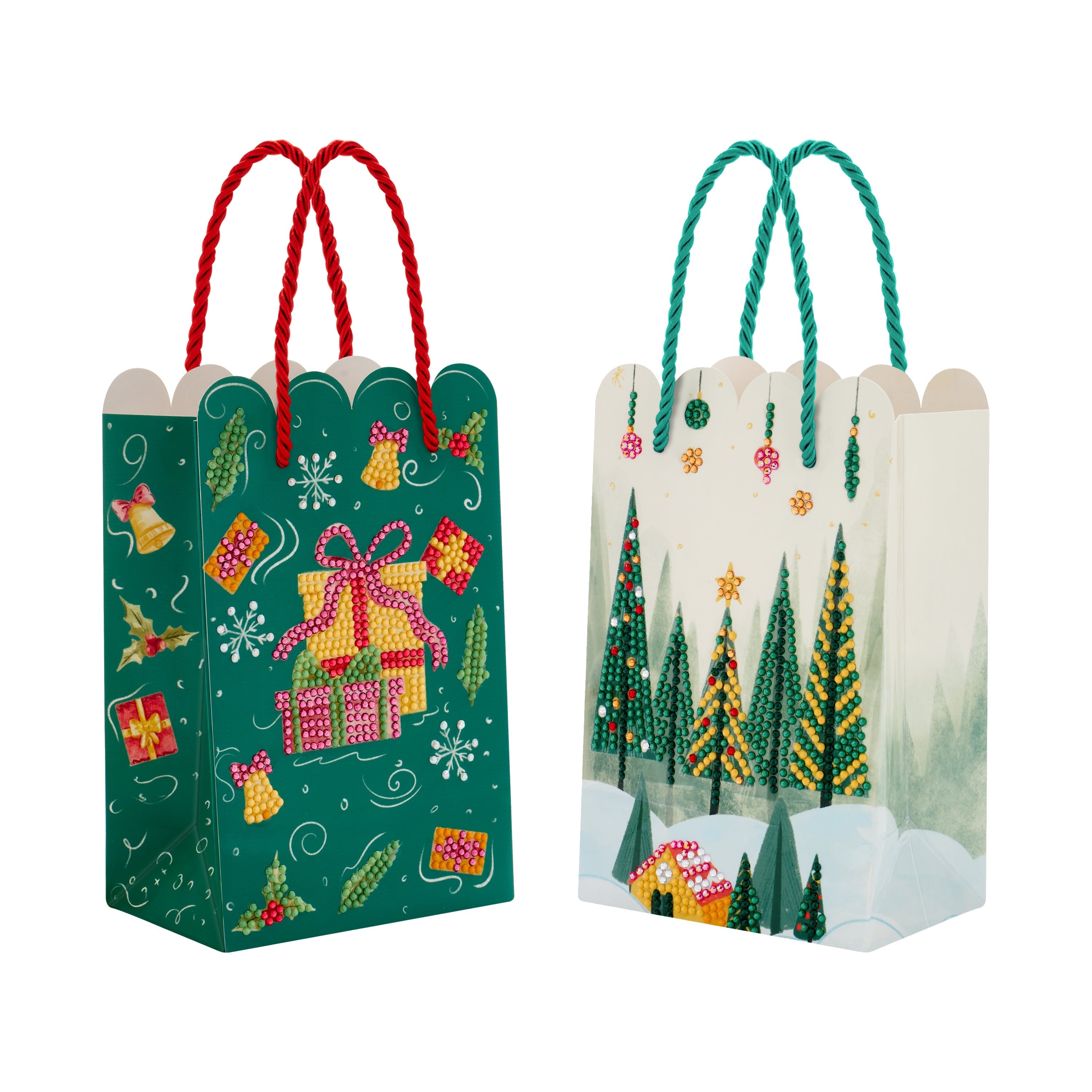 Winter Wonderland & Jolly Gifts - Gift Bags (Set of 2) X5