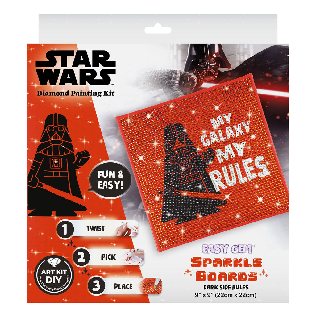 Dark Side Rules (Darth Vader) - Easy Gem™ Sparkle Boards S9
