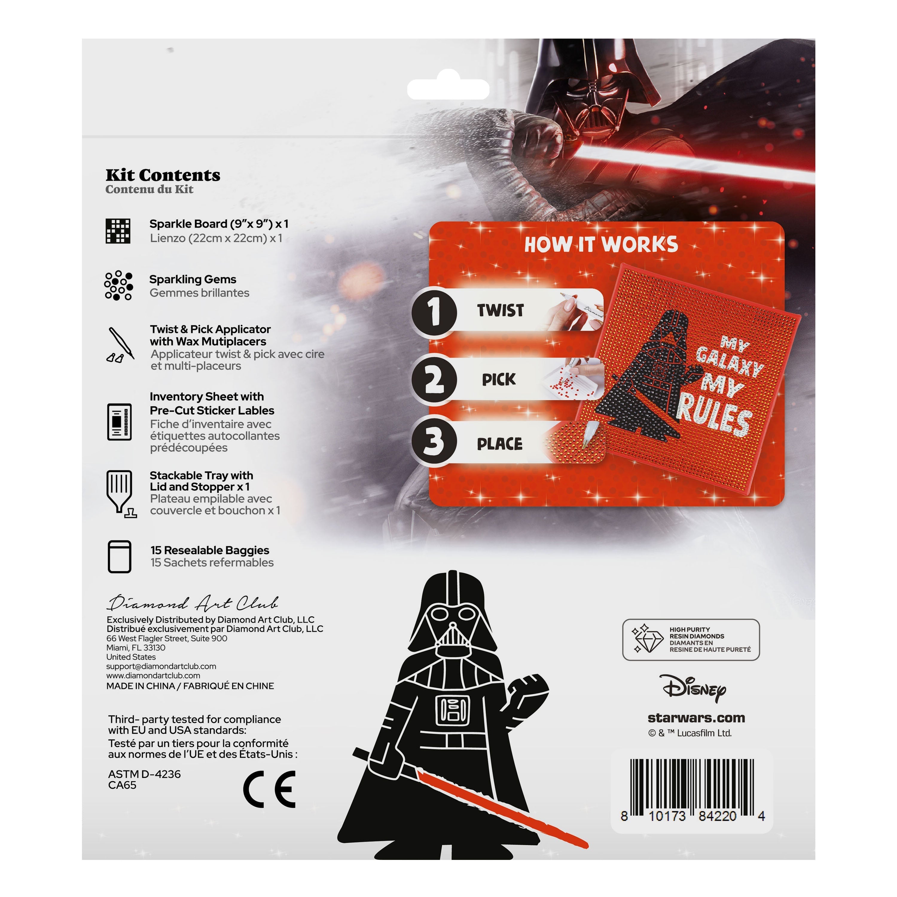 Dark Side Rules (Darth Vader) - Easy Gem™ Sparkle Boards S9