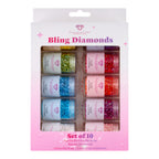 Aurora Borealis - Rainbow Square (Set of 10) A1