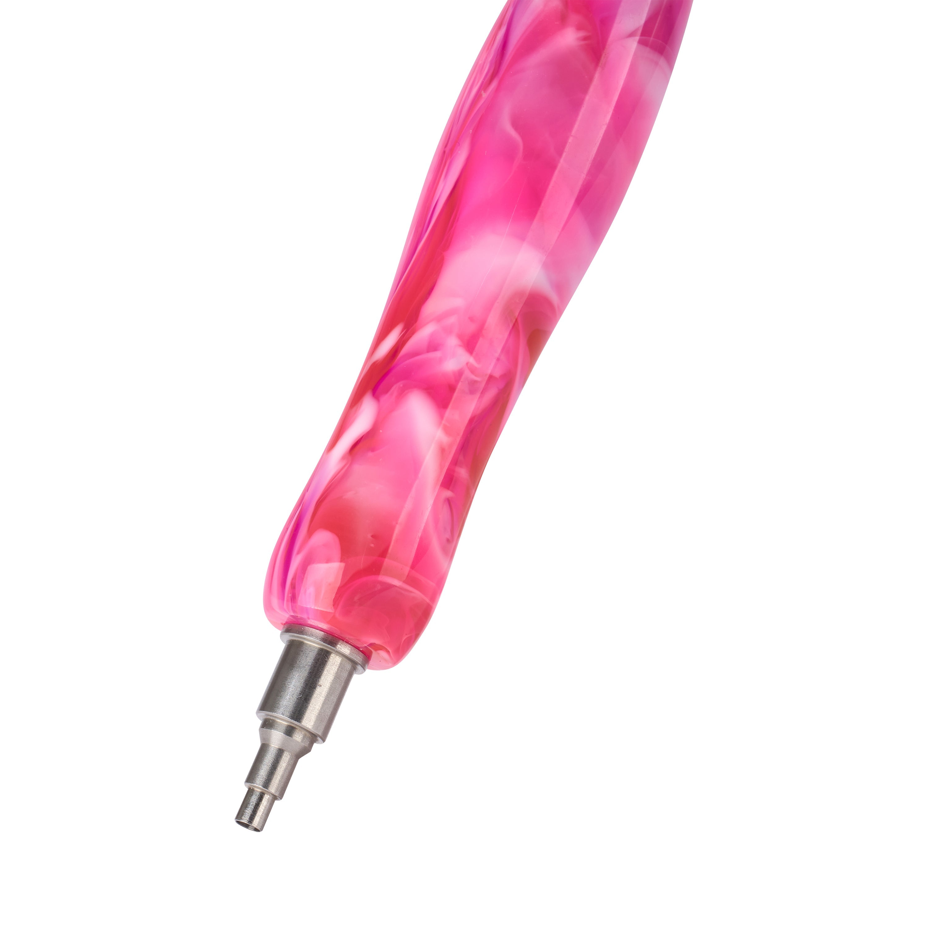 Twist-On Dual-Threaded Premium Drill Pen – Blooming Rosette Swirl P5