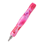 Twist-On Dual-Threaded Premium Drill Pen – Blooming Rosette Swirl P5
