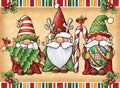 Christmas Gnome Trio X4
