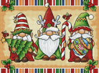 Christmas Gnome Trio X4