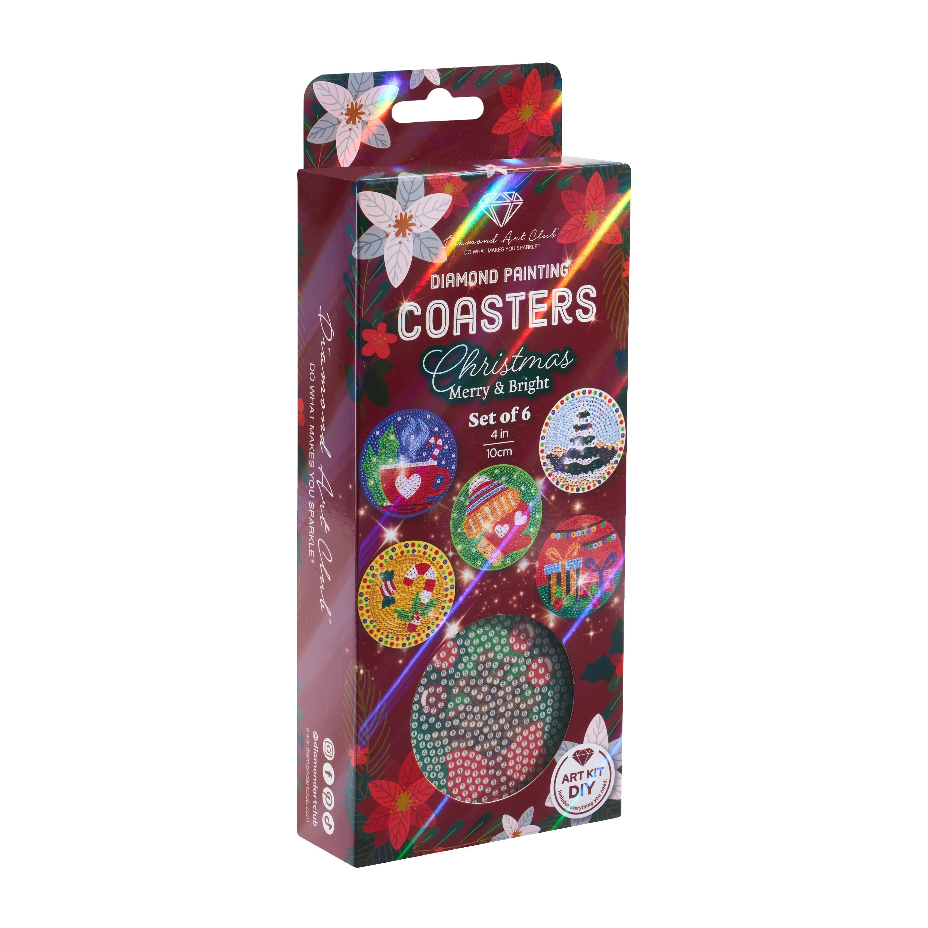 Coasters - Christmas Merry & Bright O0