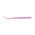 Curved Stainless Steel Tweezers C6