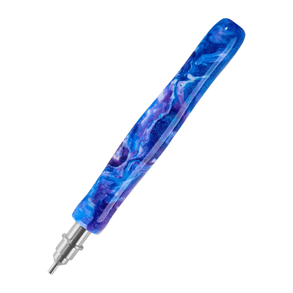 Twist And Pick Premium Pen - Cyan Calypso Swirl O6