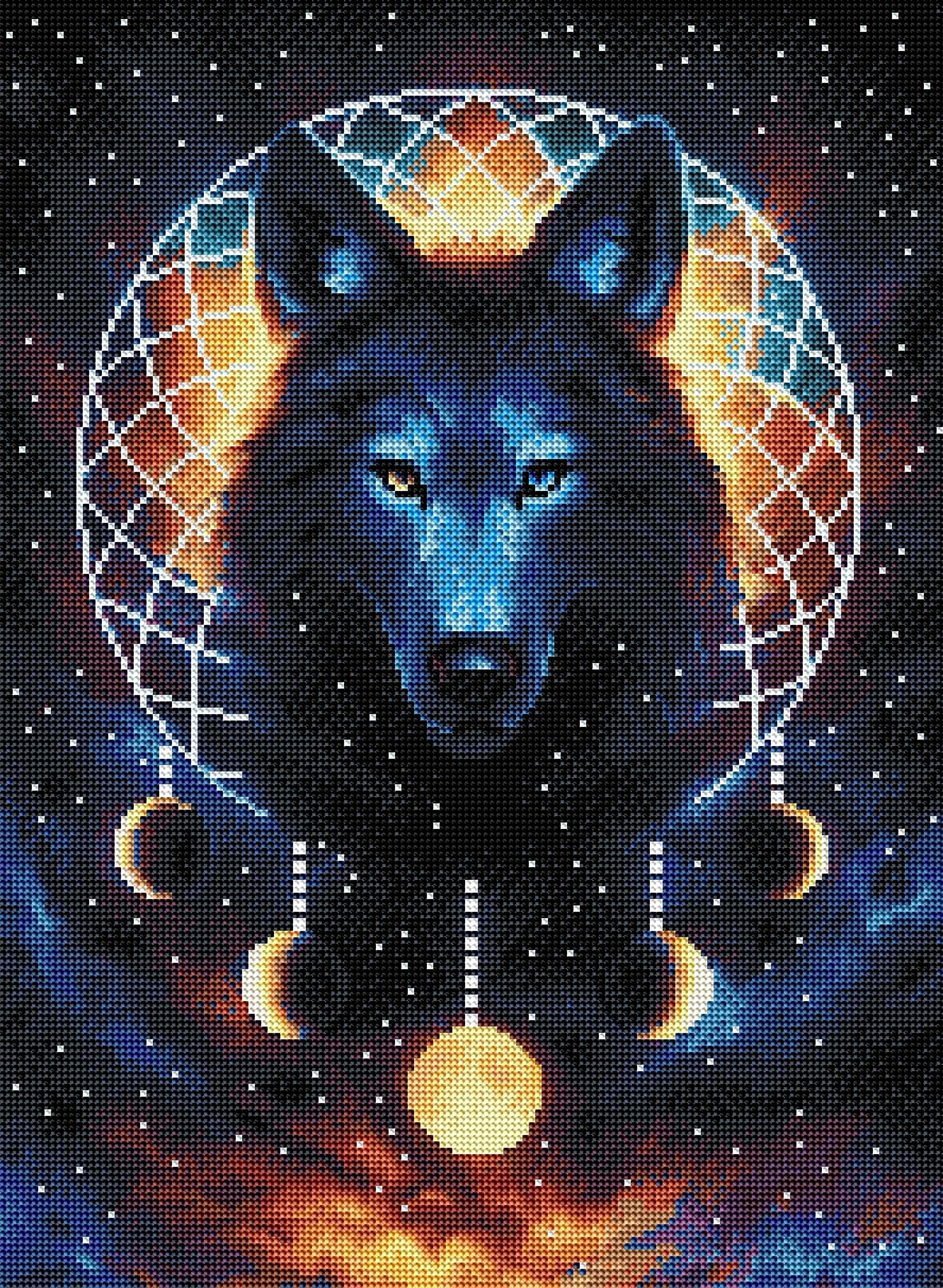 Dreamcatcher Wolf H8