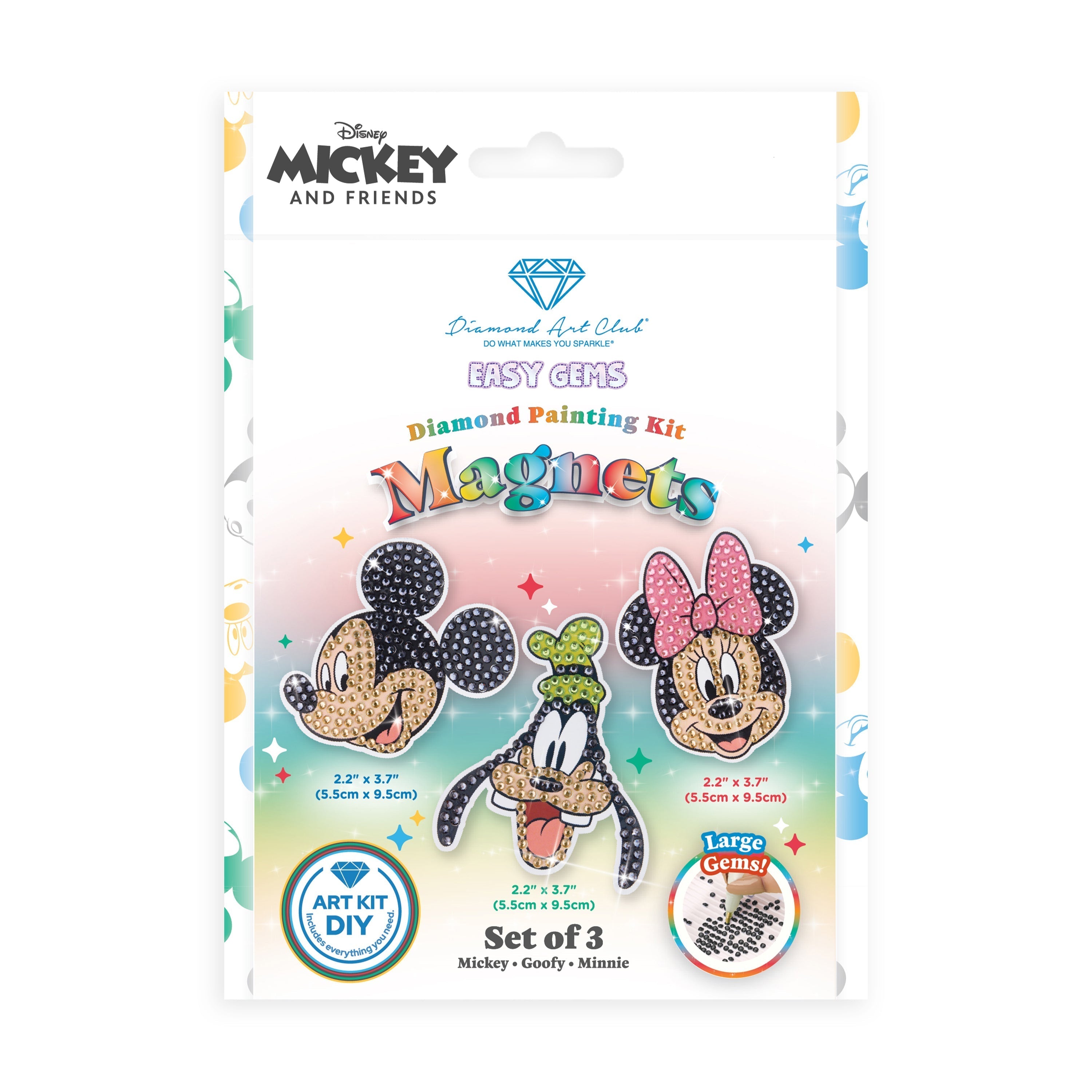 Easy Gem™ Magnets - Mickey and Friends™ (Set of 3) G8