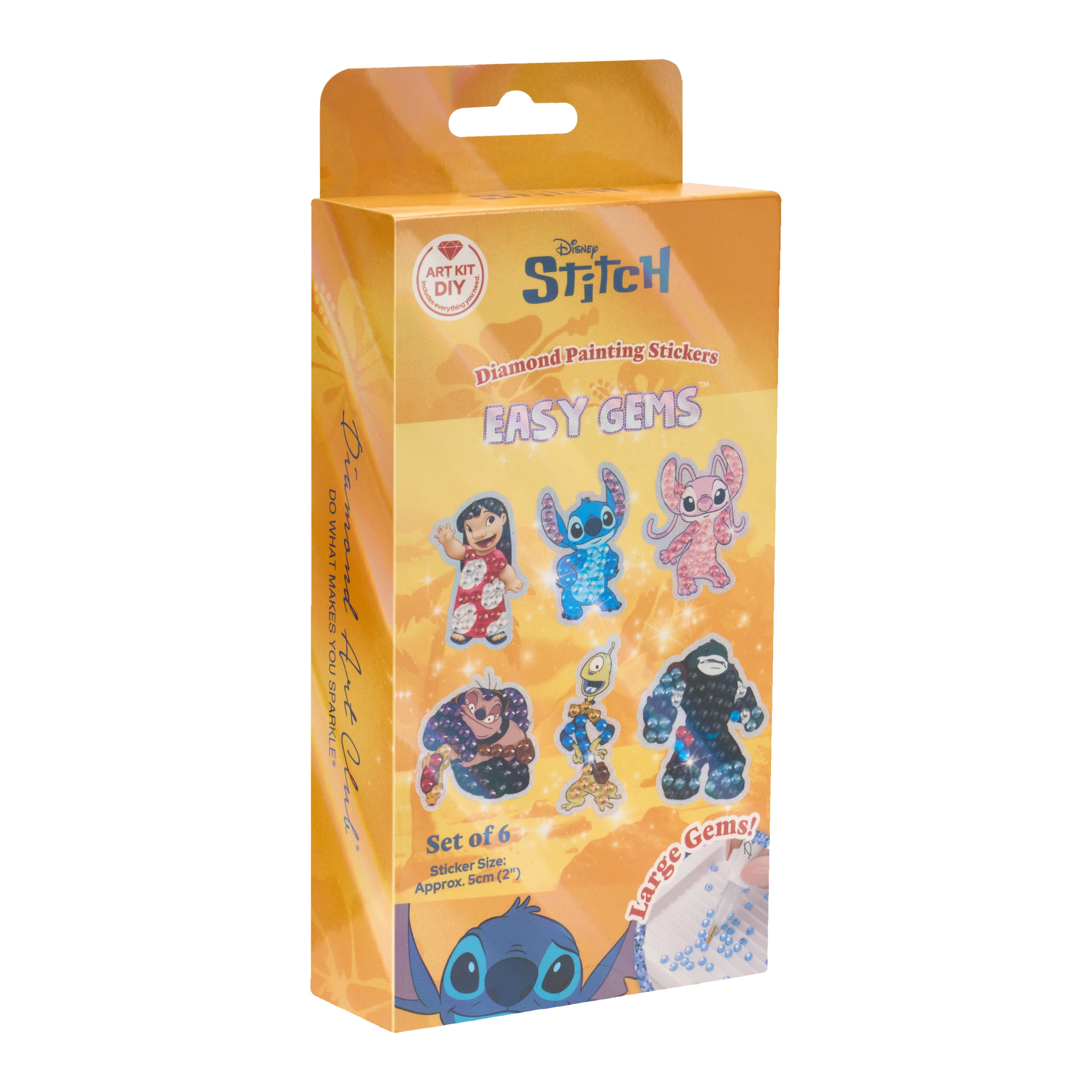 Easy Gem™ Stickers - Lilo & Stitch™ (Set of 6) Q7