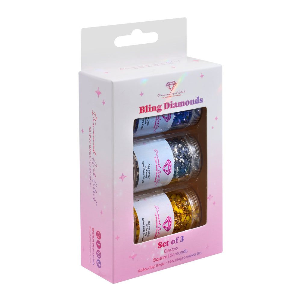 Electro Diamond® - Square (Set of 3) A8