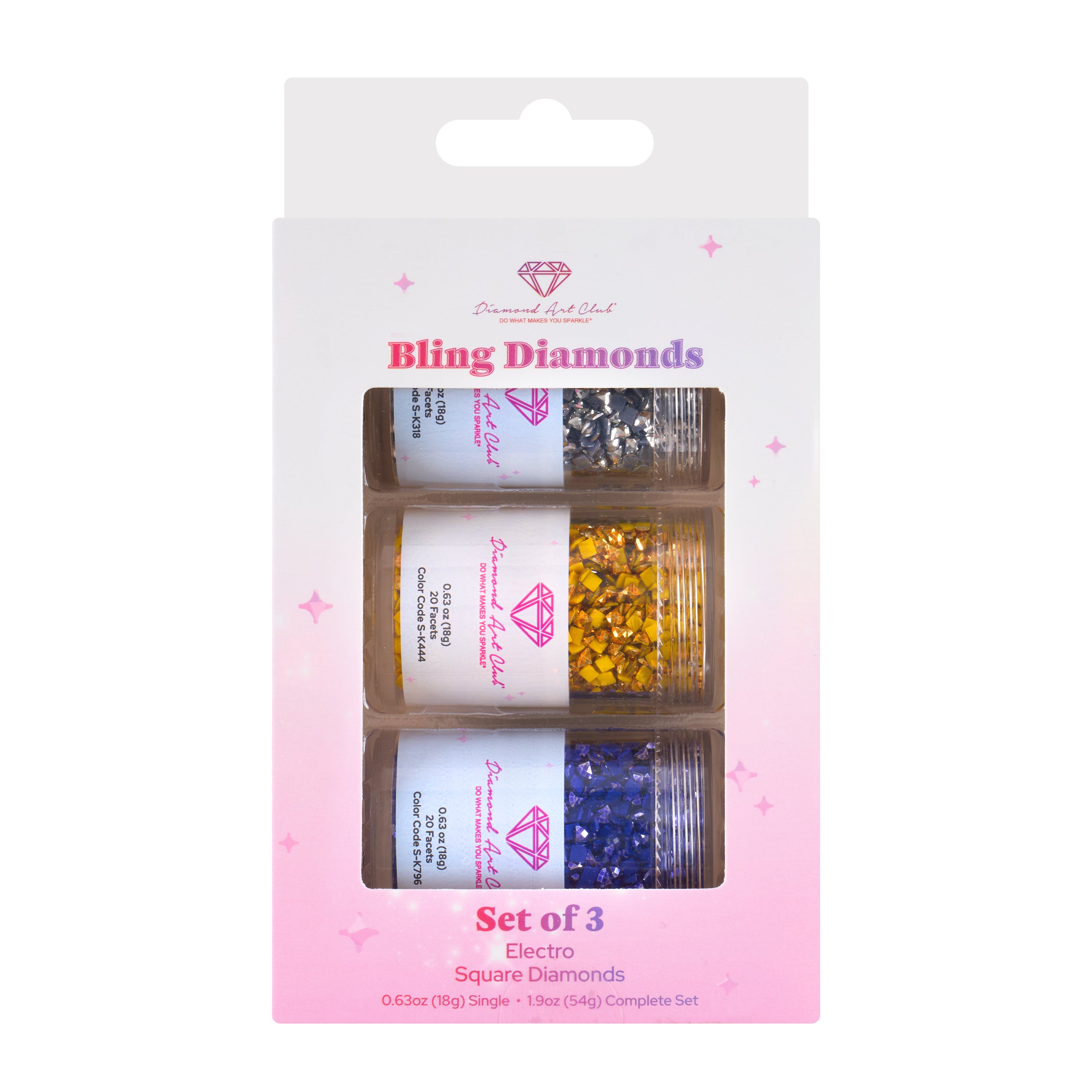 Electro Diamond® - Square (Set of 3) A8