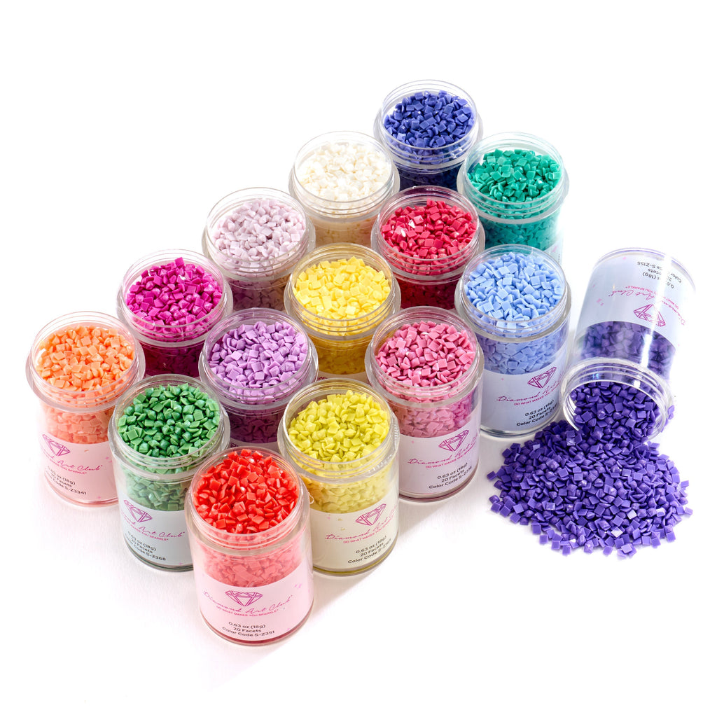 Fairy Dust® - Muted Rainbow Square (Set of 15) N6