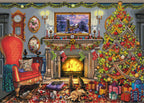 Festive Fireplace A6