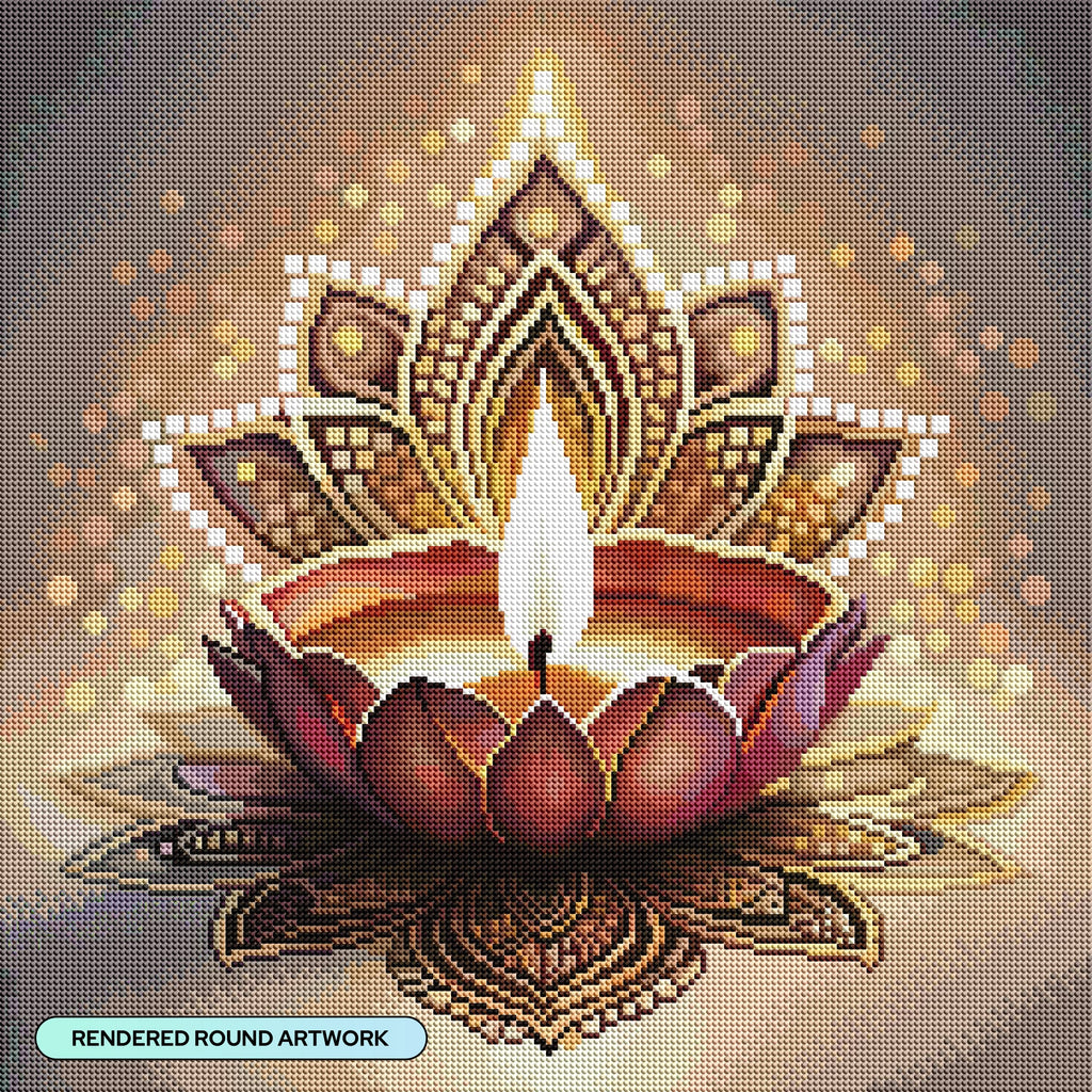 Festive Glow: Diwali Candlelight G3