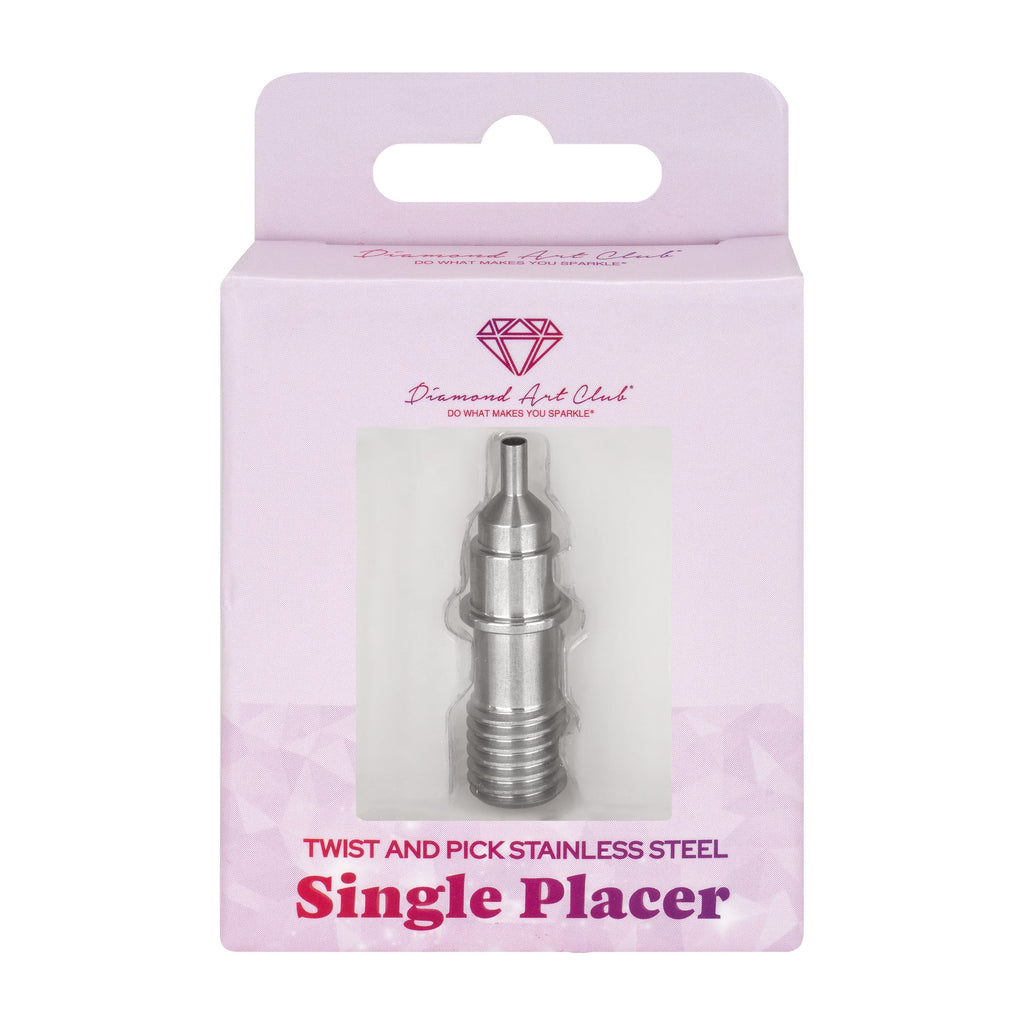 Forever Stainless Steel Single Placer Tip for Twist and Pick Premium Pens G1