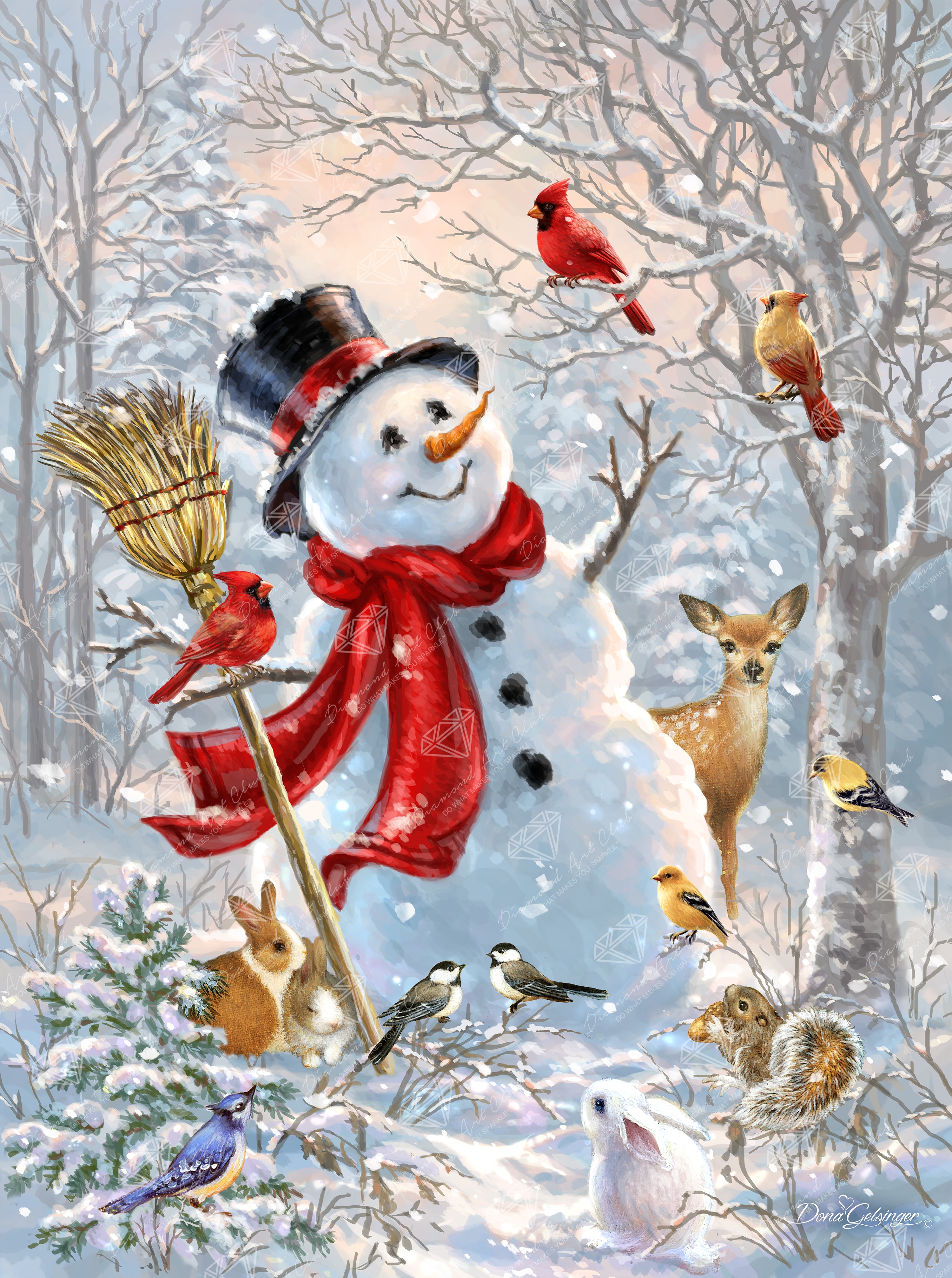 Frosty Forest Friend D1