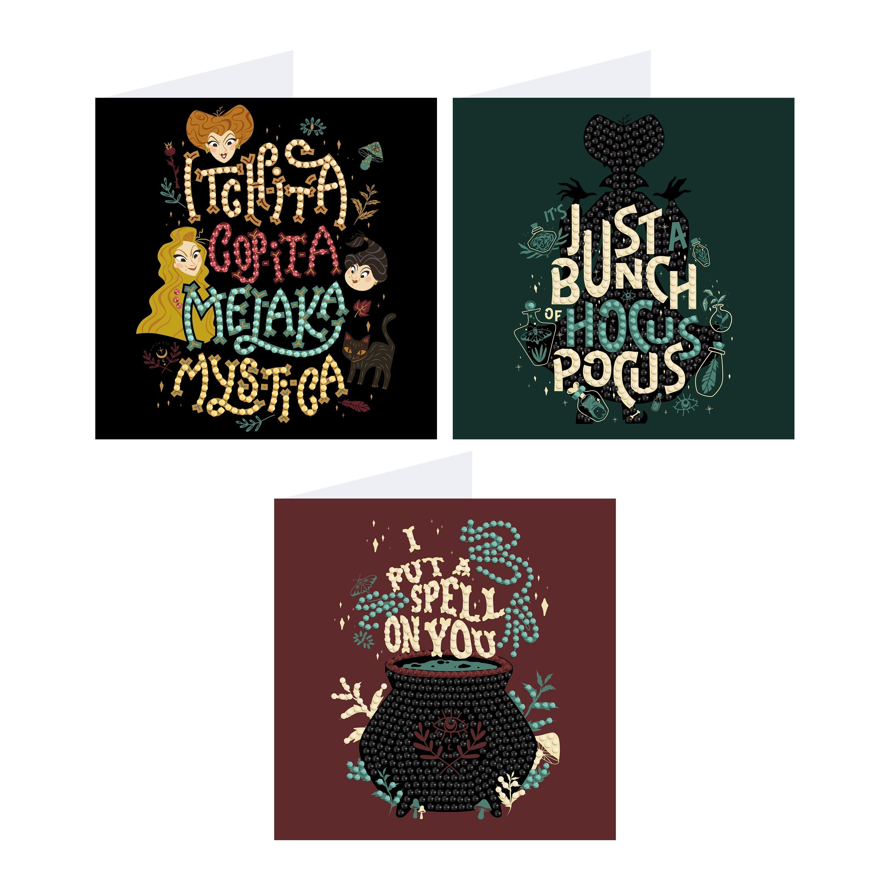 Hocus Pocus™ DIY Cards (Set of 3) S3