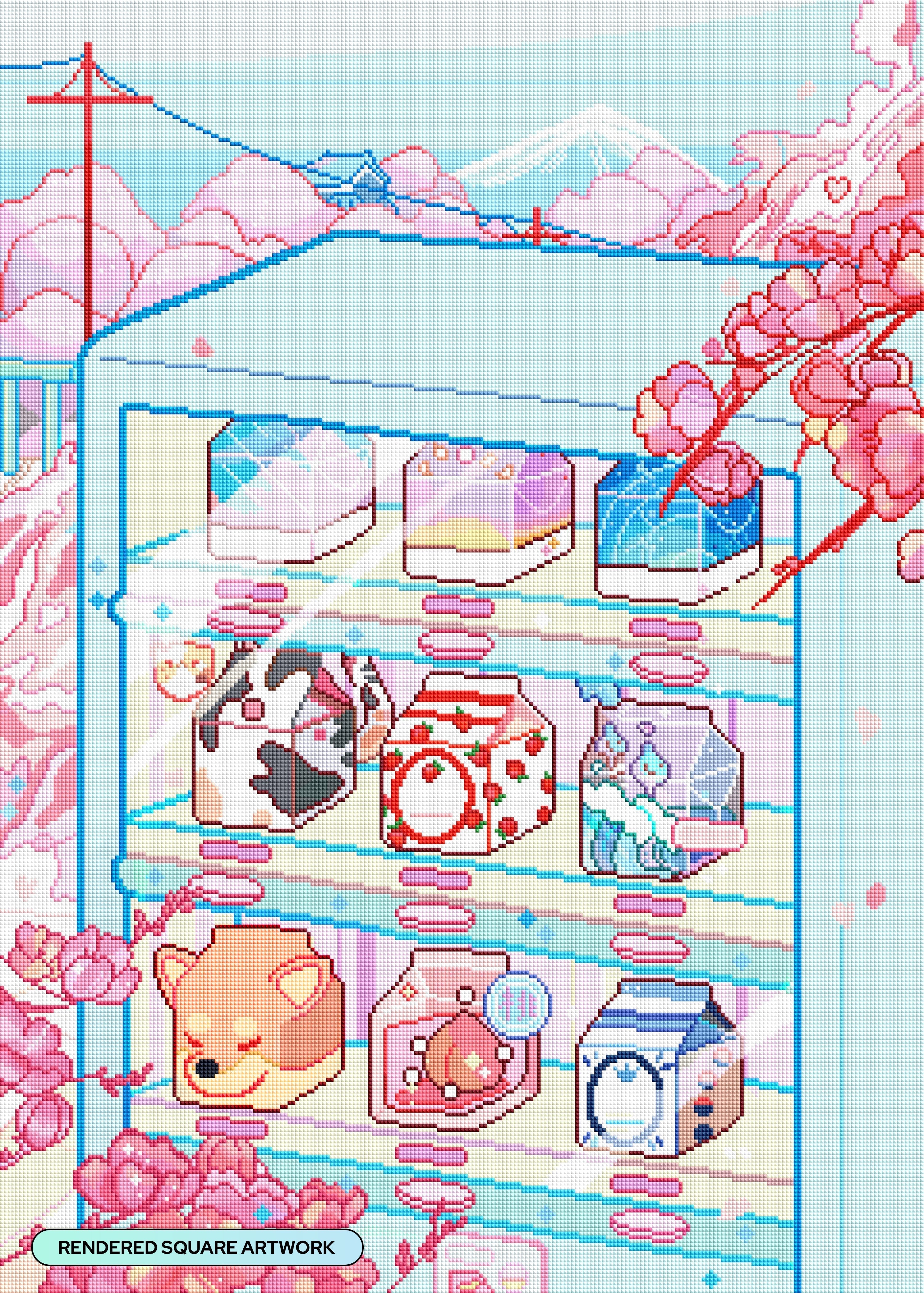 Milkbox Vending Machine in Fuji F7