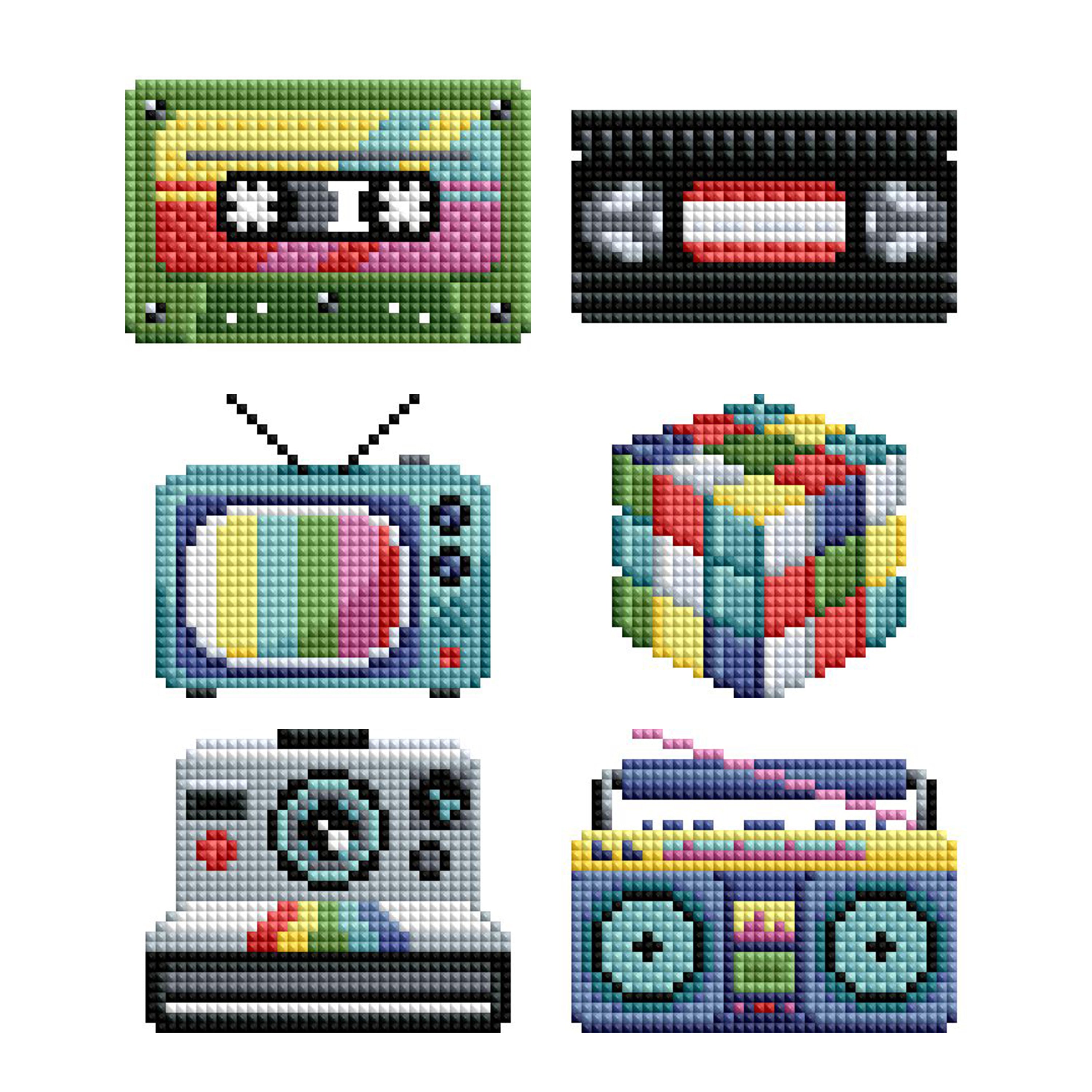 Mini Dazzles™ - 80s L6
