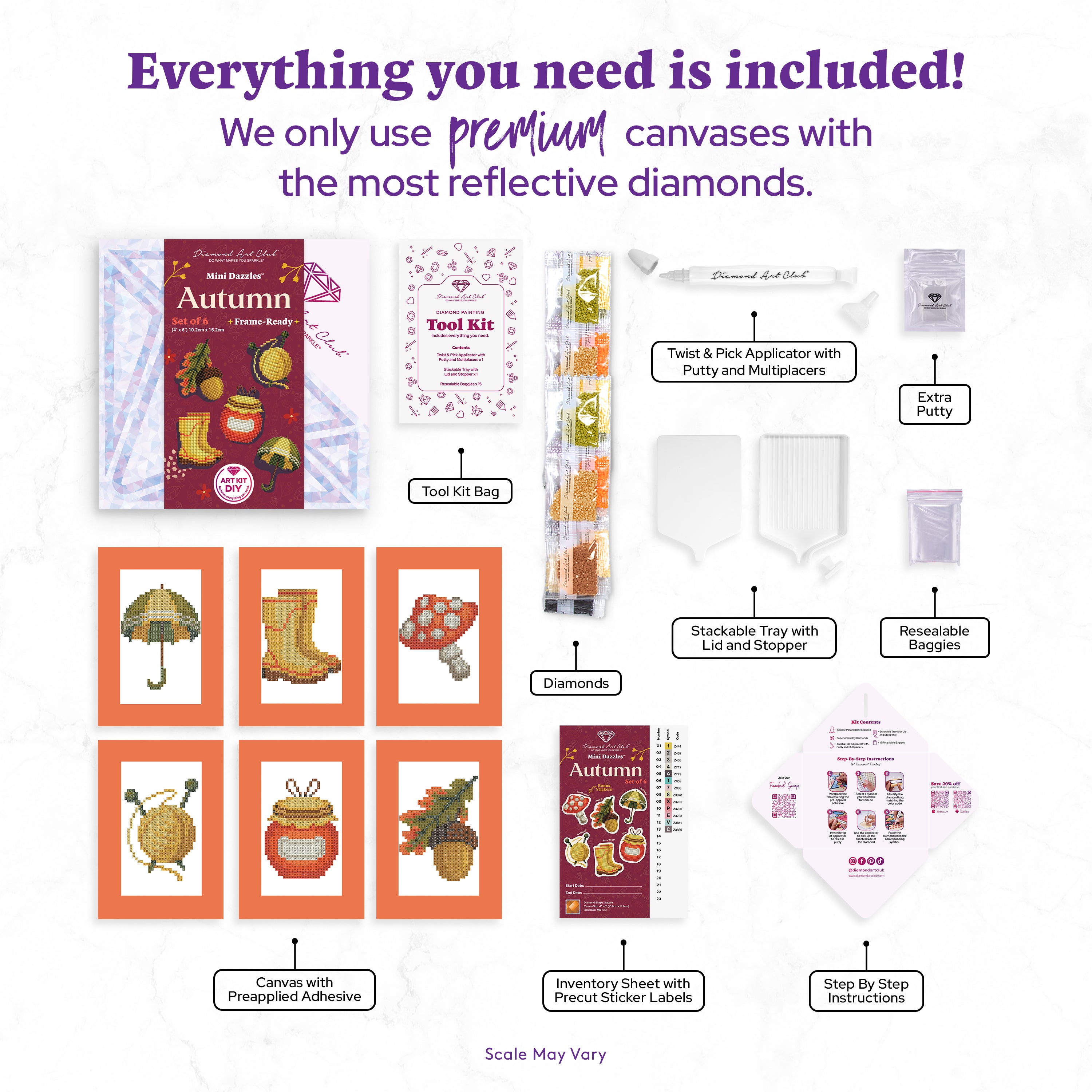 Mini Dazzles™ - Autumn & Thanksgiving Bundle Z6