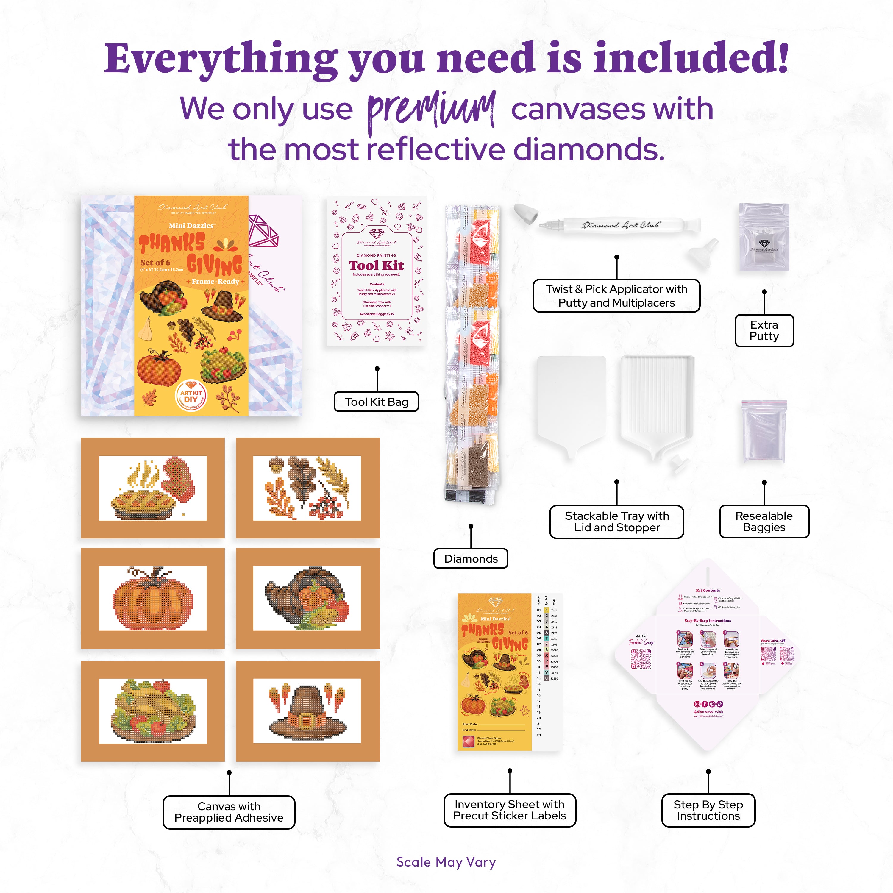 Mini Dazzles™ - Autumn & Thanksgiving Bundle Z6