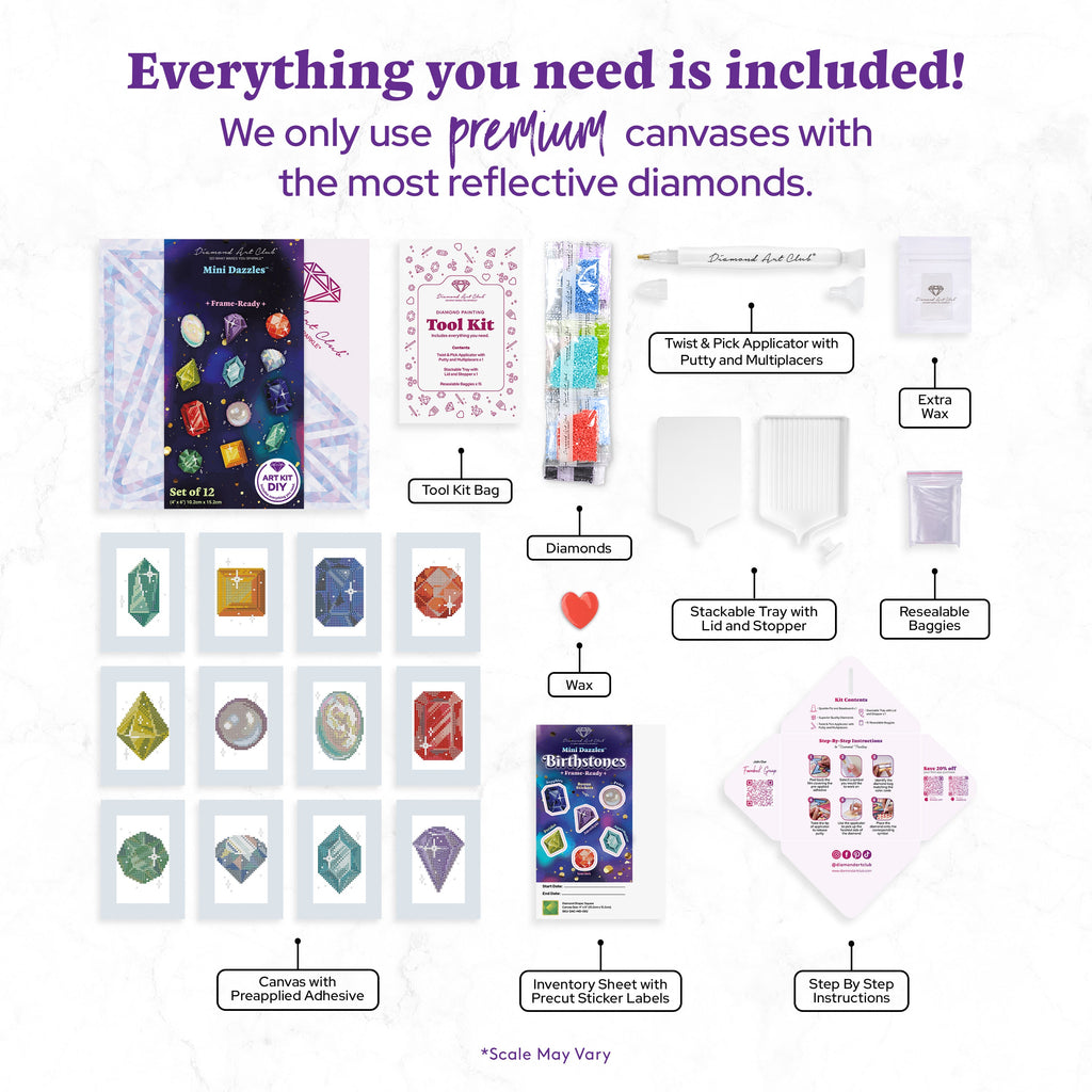 Mini Dazzles™ - Birthstone J1