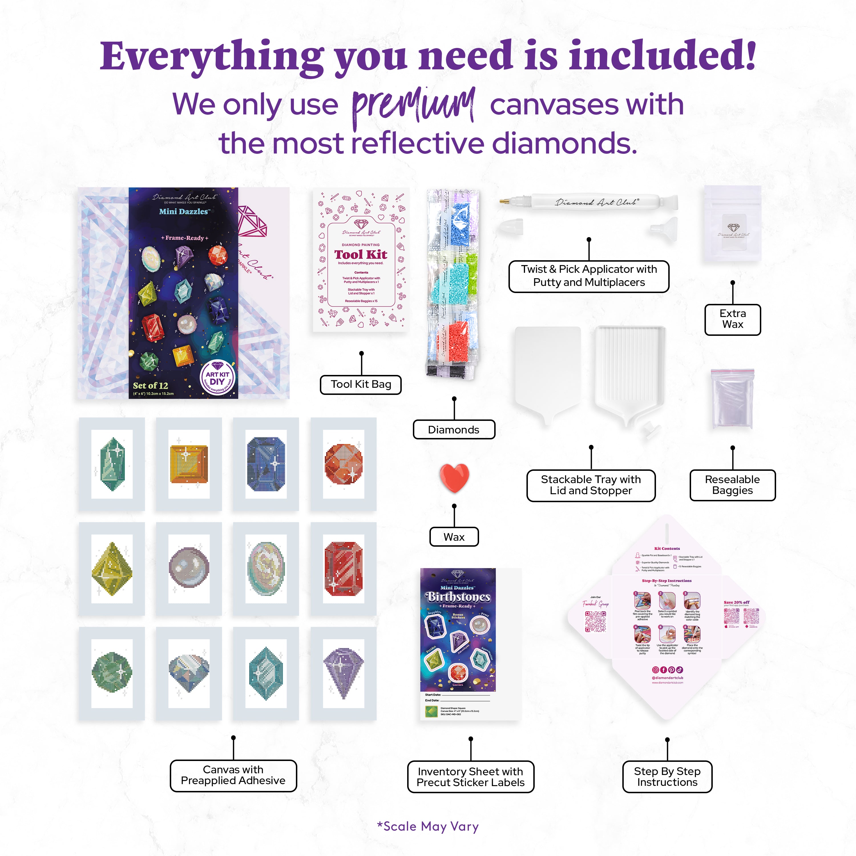 Mini Dazzles™ - Birthstone L9