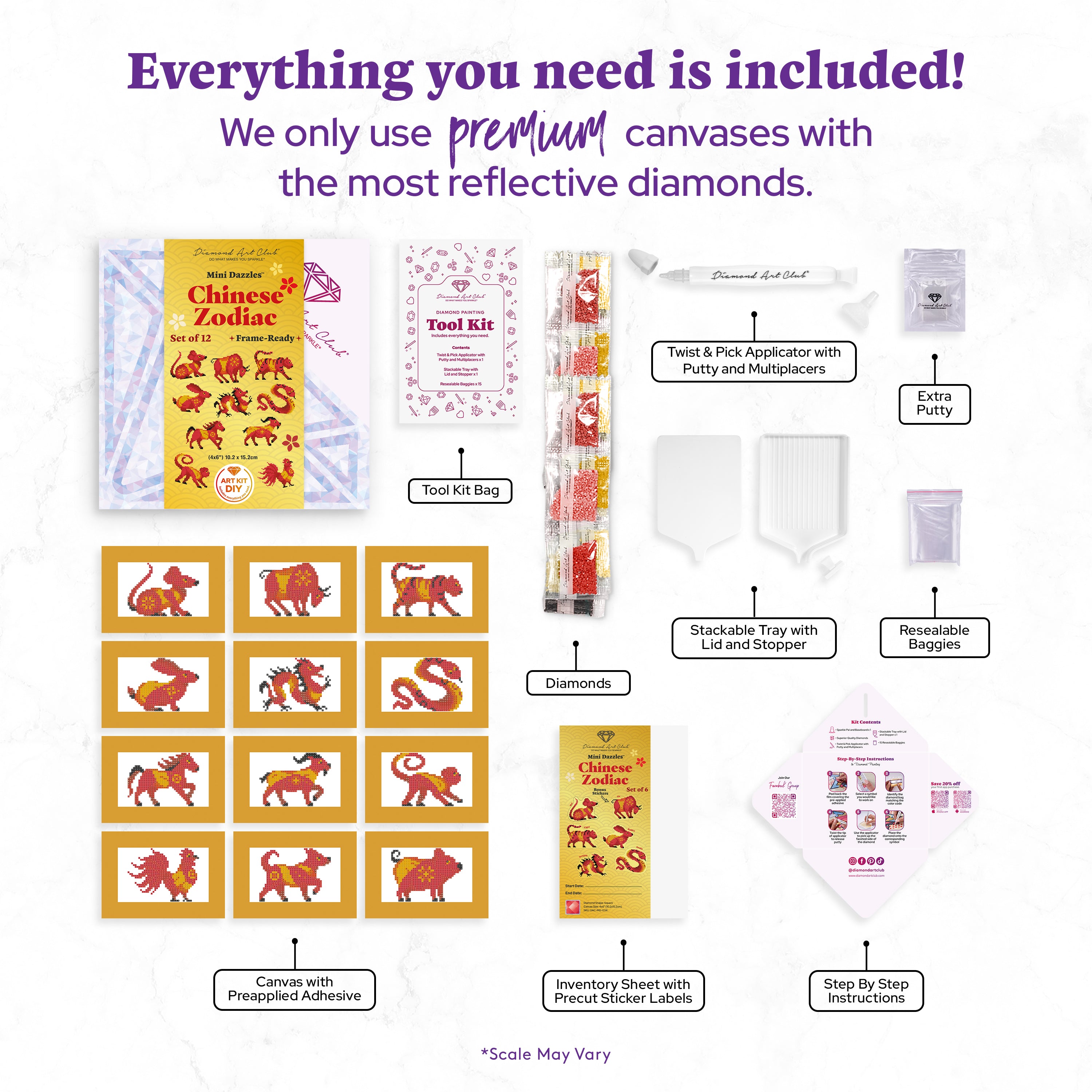 Mini Dazzles™ - Chinese Zodiac Y2