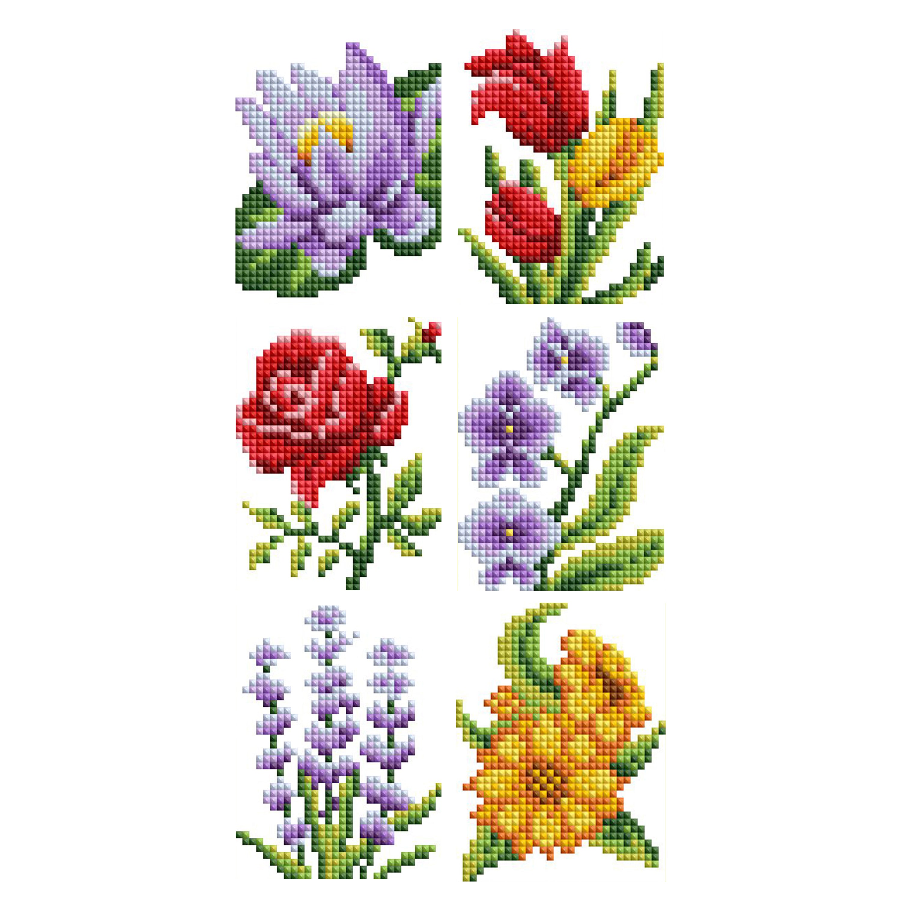 Mini Dazzles™ - Classic Flowers W9