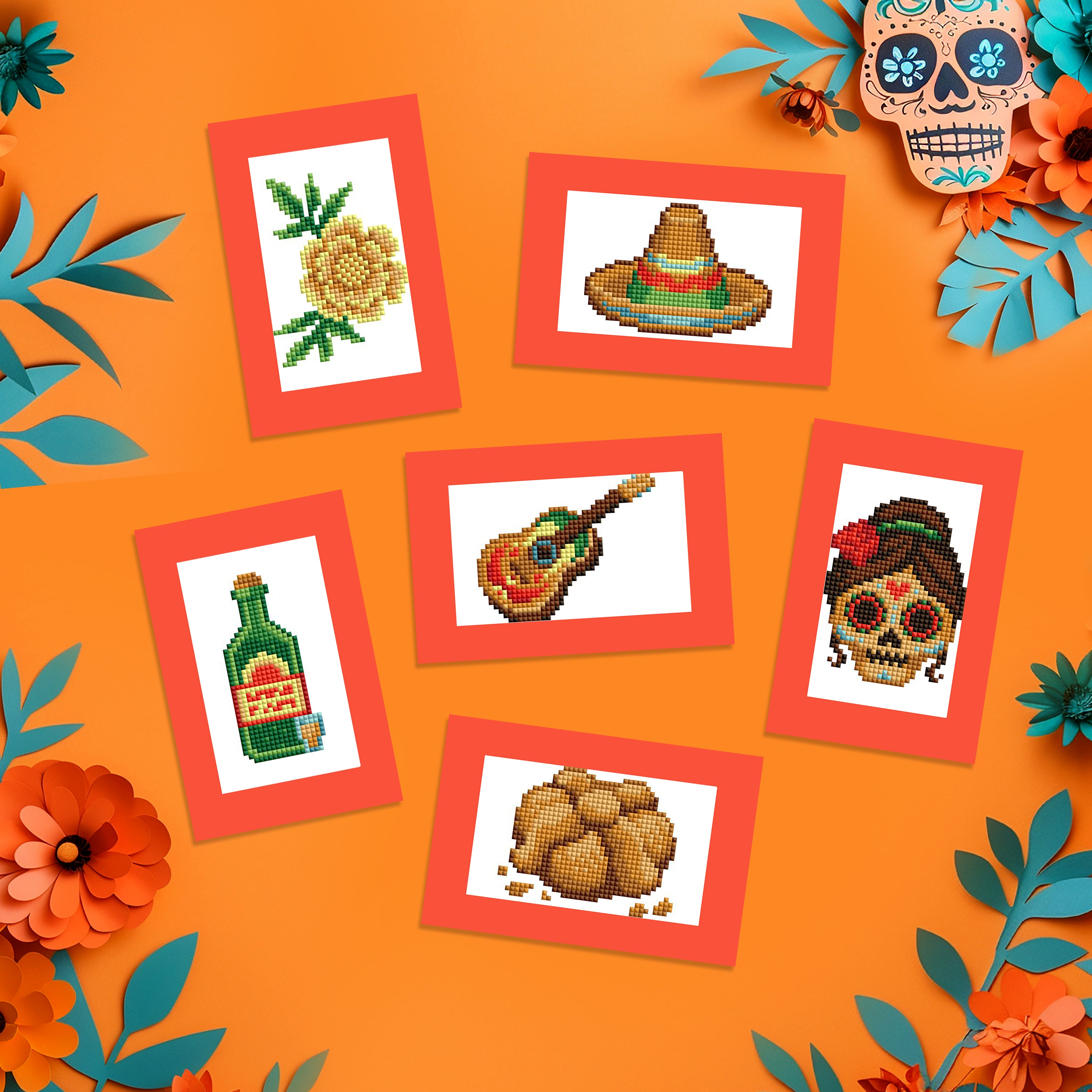 Mini Dazzles™ - Dia de los Muertos K8