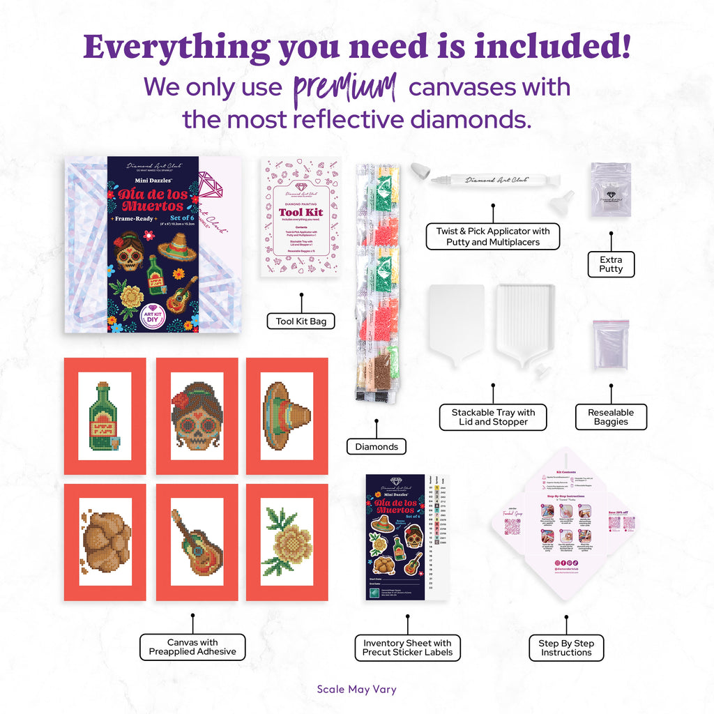 Mini Dazzles™ - Dia de los Muertos K8
