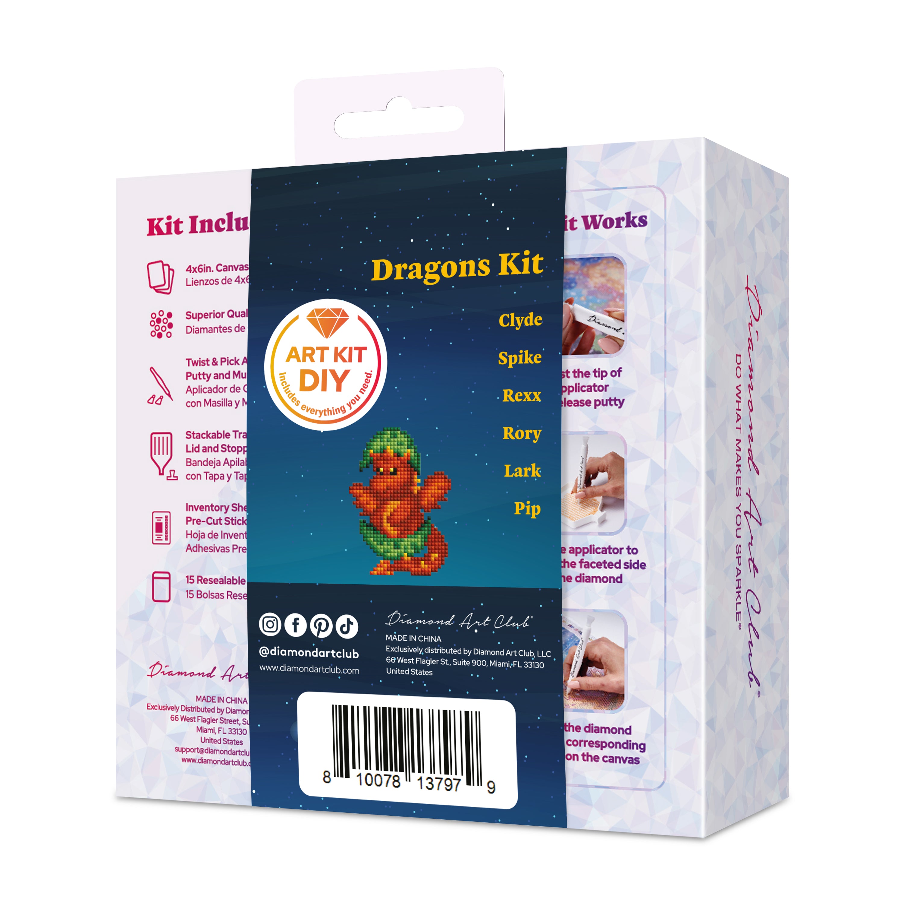 Mini Dazzles™ - Dragons J6