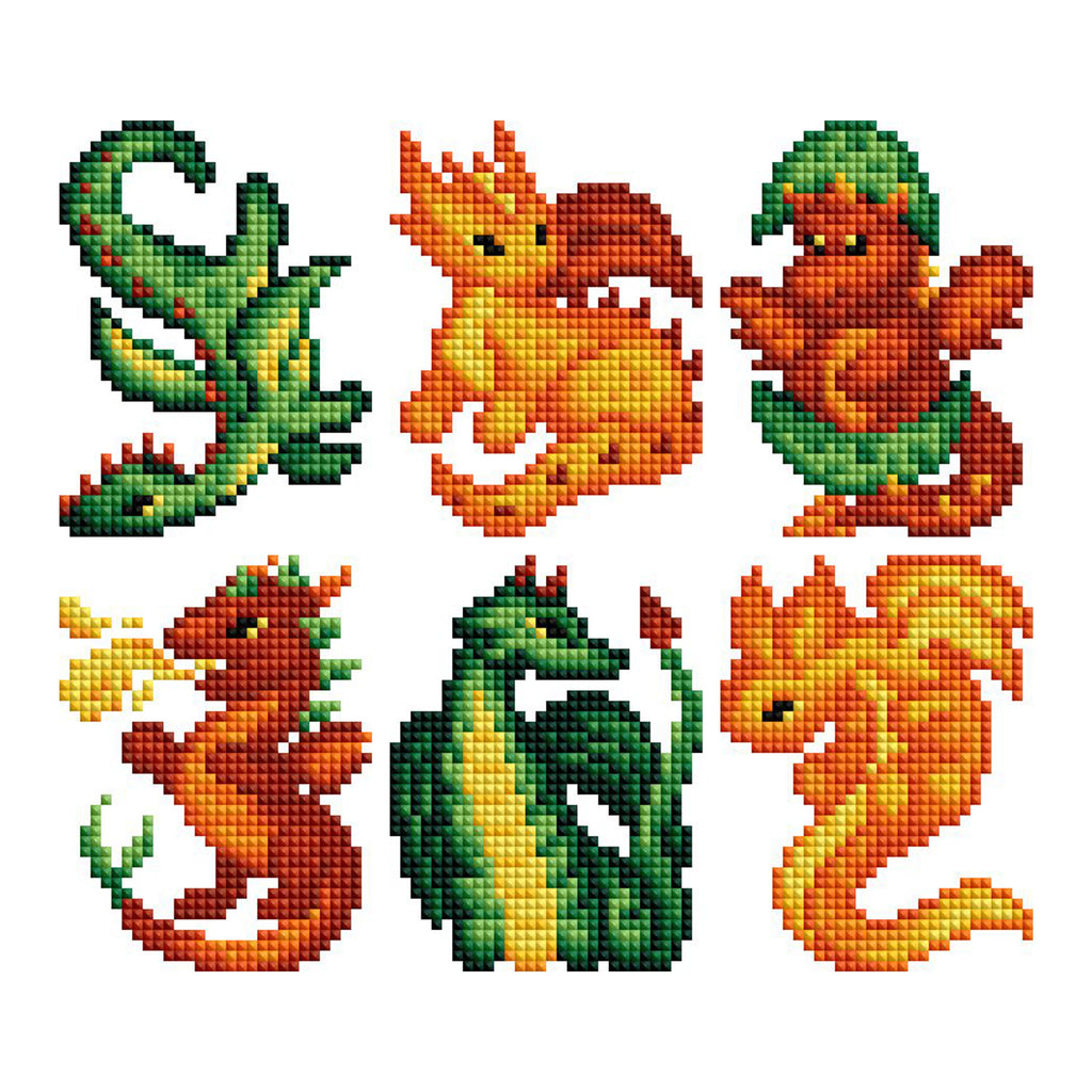 Mini Dazzles™ - Dragons J6