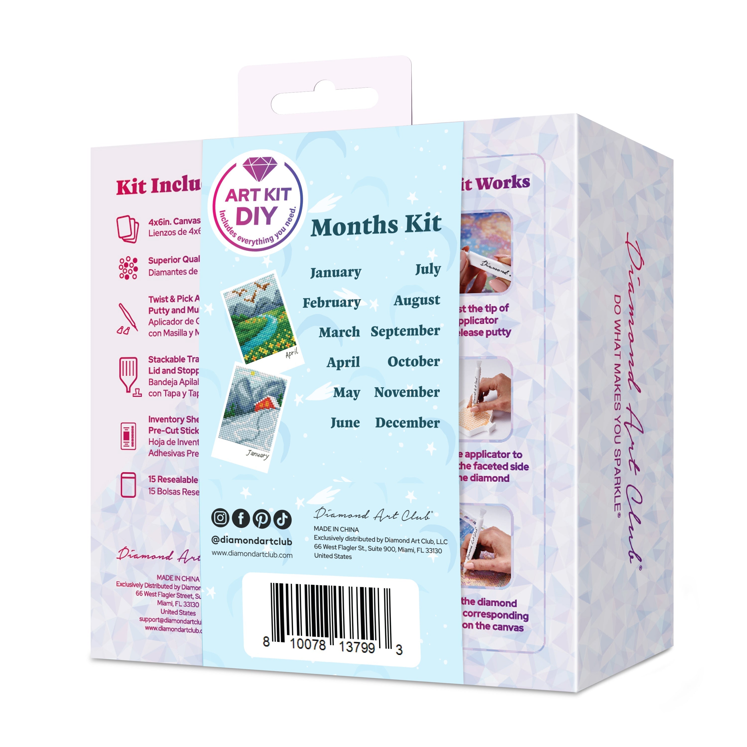 Mini Dazzles™ - Months of the Year H3