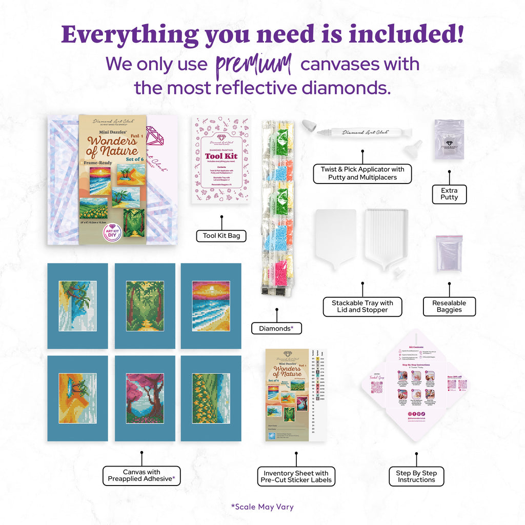 Mini Dazzles™ - Wonders of Nature Part 1 O9