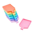 Pastel Rainbow Trays - Large (Set of 7) J2