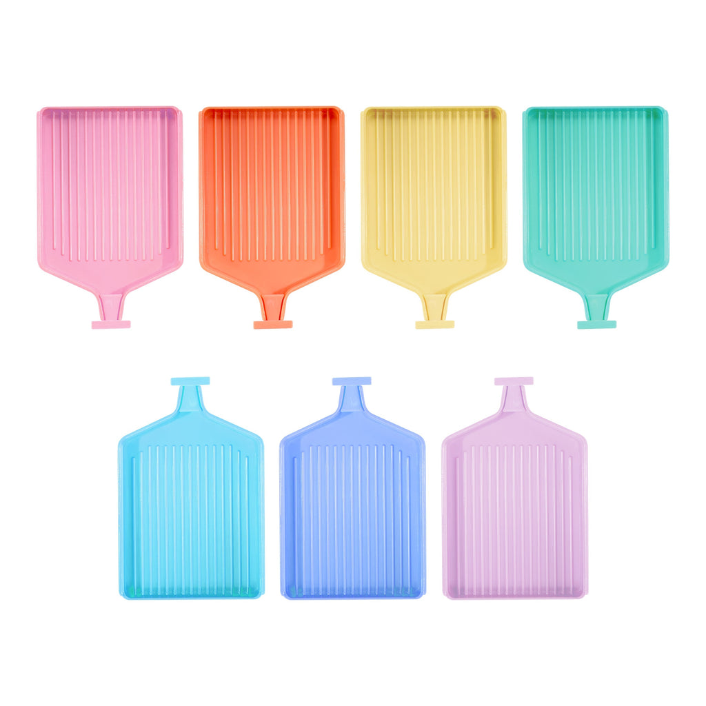 Pastel Rainbow Trays - Large (Set of 7) J2