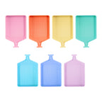 Pastel Rainbow Trays - Large (Set of 7) J2