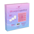 Premium 54-Container Diamond Storage Organizer B2