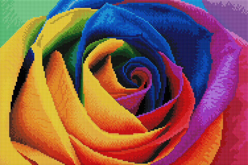 Rainbow Flower Petals G4