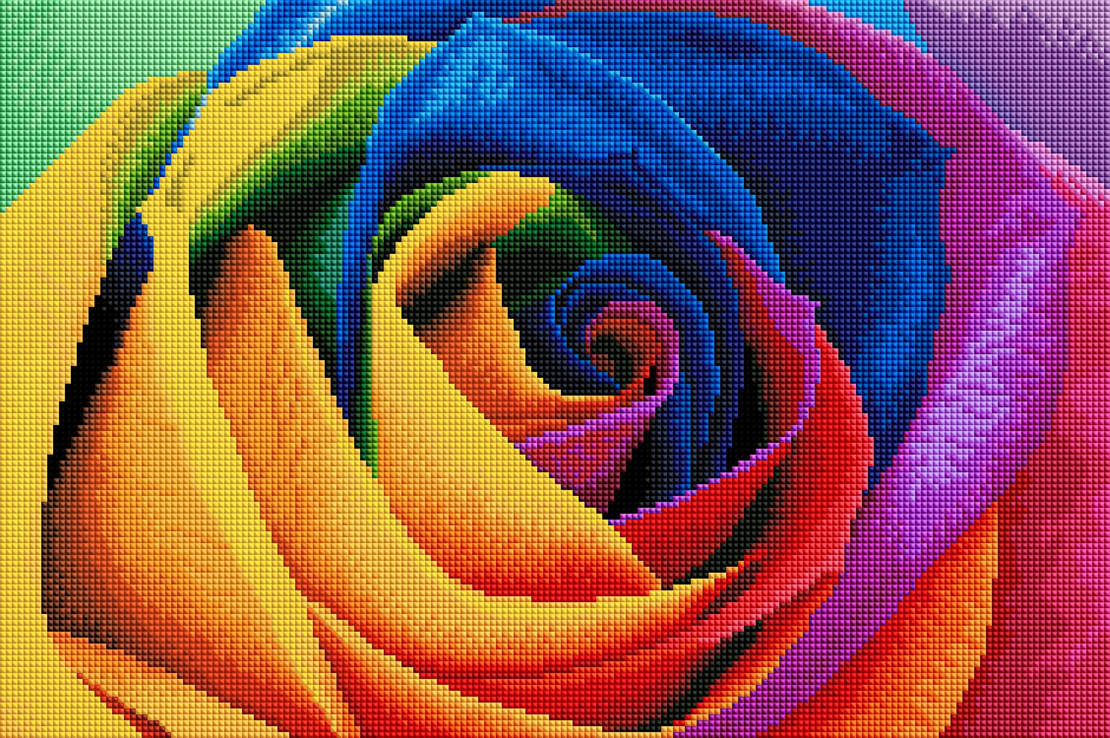 Rainbow Flower Petals G4