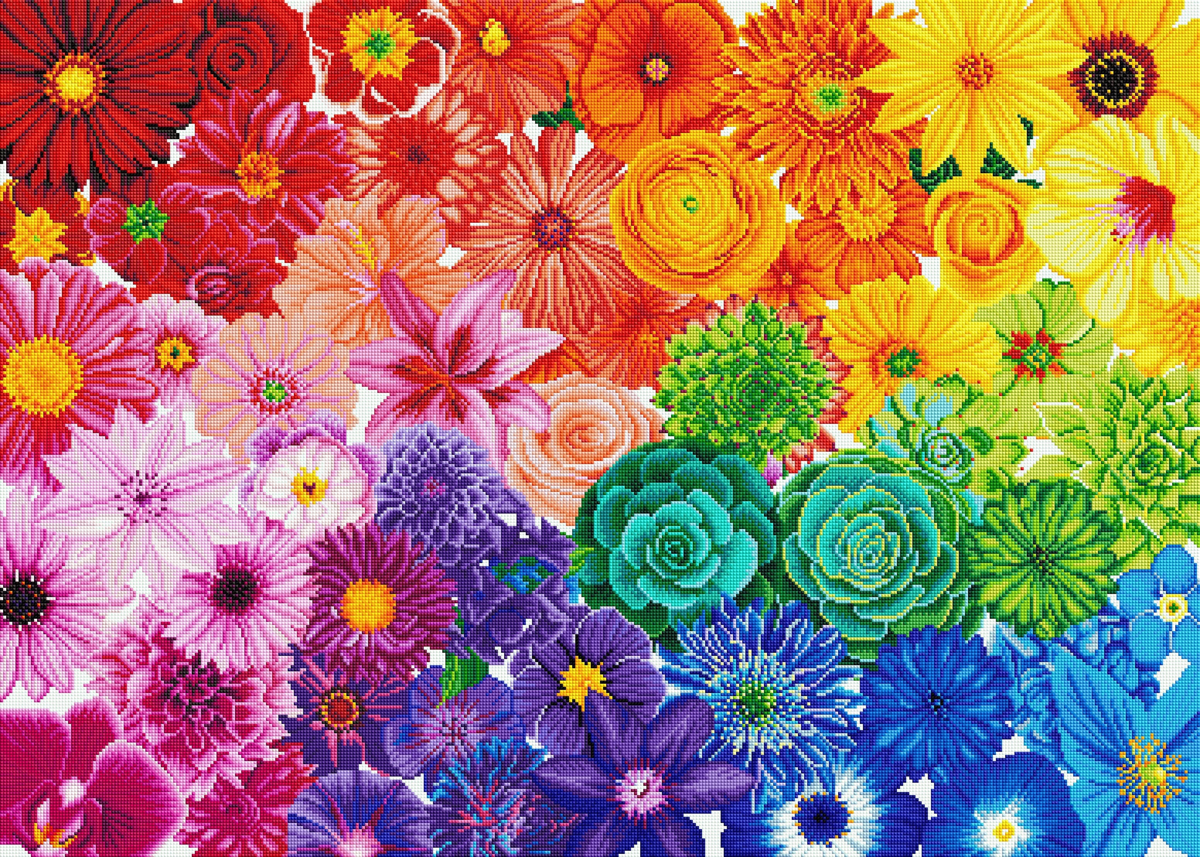 Rainbow Flower Power E6