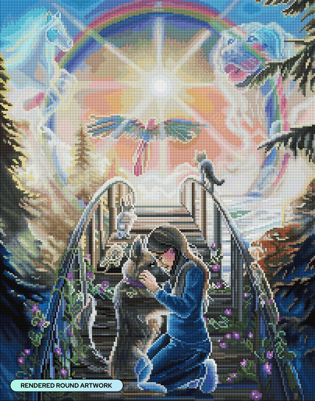 Saying Goodbye (The Rainbow Bridge) D8