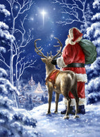 Starry Night Santa X3