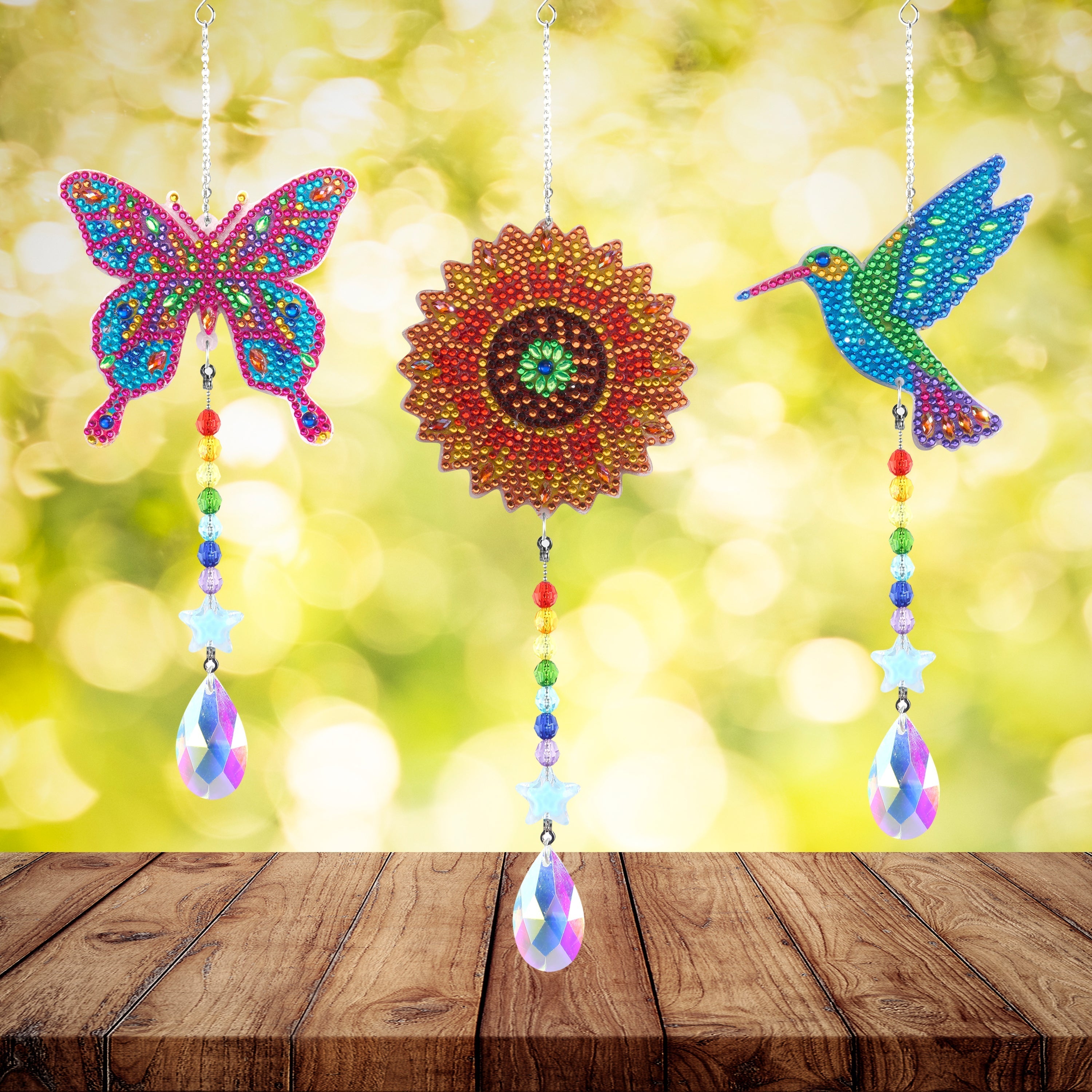 Suncatchers - Hummingbird/Sunflower/Butterfly - Round 2 A5
