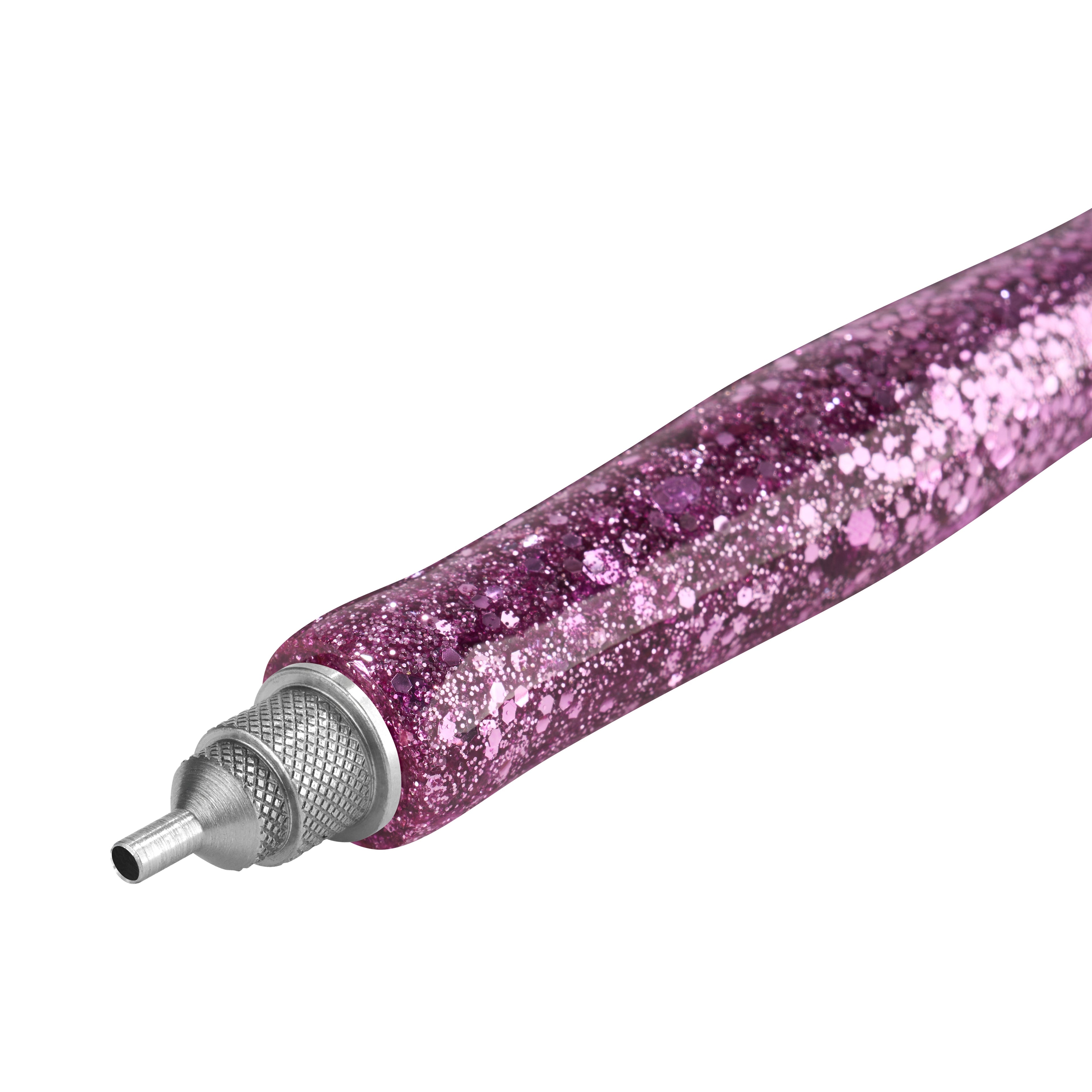 Textured Stainless Steel Single Placer Tip for Twist and Pick Premium Pens S3